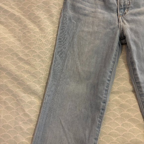 Joe's Jeans High Waist Flare Jeans in Corinne (Light Wash) - Picture 6 of 10